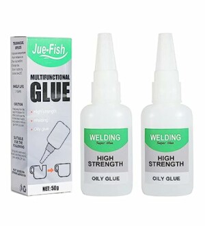 Jue-Fish Welding High-Strength Oily Glue - 2 Packs Super Glue Gel Review